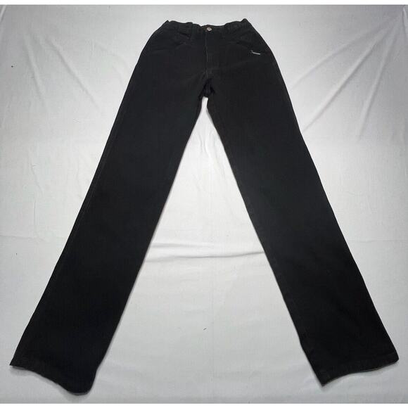 Vintage Rockies Women’s Black Western High Rise Jeans - Size 7 (28x31.5) - Picture 1 of 7